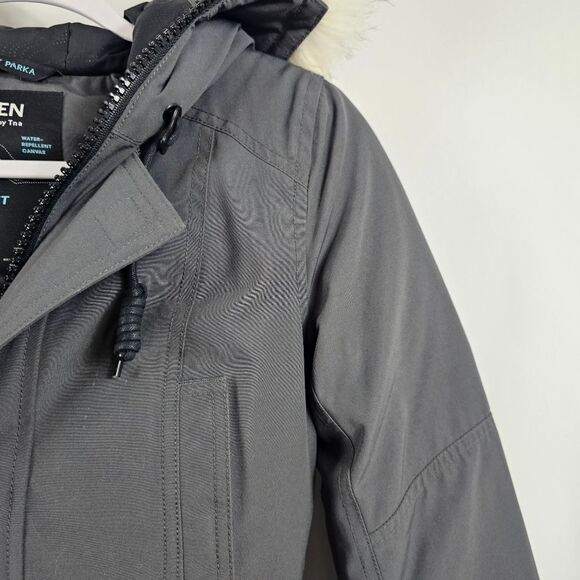 Aritzia Golden by TNA Bancroft Parka Altitude Series in Charcoal - Sie XXS - Picture 5 of 15